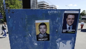 Romania's runoff presidential election campaign in Bucharest