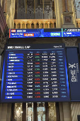 La Bolsa española pierde un 0,25 % y los 14.300 puntos pendiente de la deuda de EE.UU.