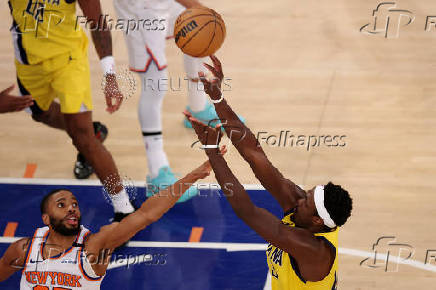 NBA: Playoffs-Indiana Pacers at New York Knicks