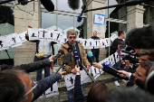 Verdict in the trial of ex-surgeon Joel Le Scouarnec at the courthouse in Vannes