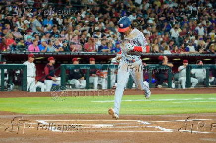 MLB: Washington Nationals at Arizona Diamondbacks