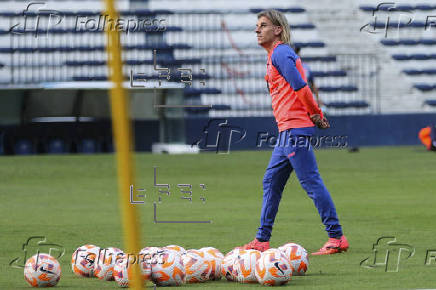Entrenamiento de selección Ecuador