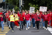 Doctors Without Borders protest against militarization of aid to Gaza