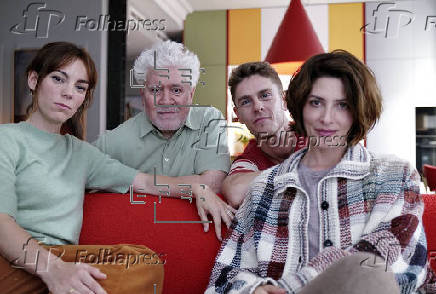 Rodagje de la nueva película de Almodóvar, 'Amarga Navidad'