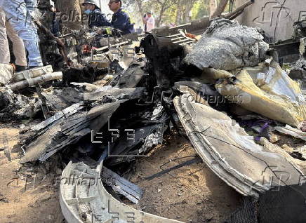 Air India plane with over 240 on board crashes after take-off in Ahmedabad