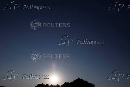 People celebrate the summer solstice at the Kokino megalithic observatory