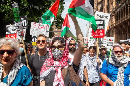 National March for Palestine in London