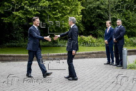 Dutch Prime Minister Schoof meets NATO Secretary General Rutte ahead of NATO summit