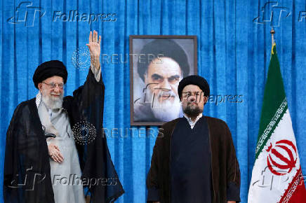 FILE PHOTO: 36th anniversary of the death of the leader of Iran's 1979 Islamic Revolution, Ayatollah Ruhollah Khomeini, at Khomeini's shrine in southern Tehran