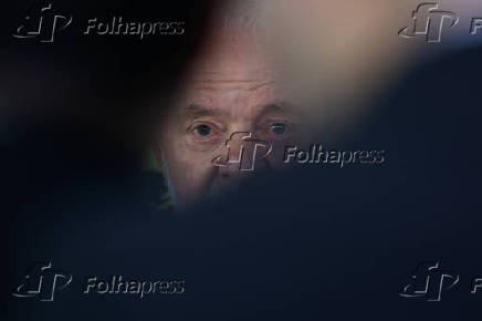 Lula em coletiva no Planalto