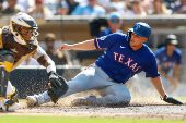 MLB: Texas Rangers at San Diego Padres