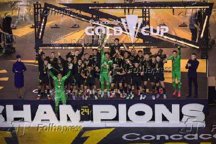 Soccer: Concacaf Gold Cup-Final-Mexico at USA