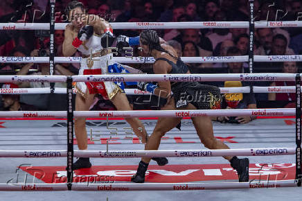 Pelea por el campeonato indiscutible superpluma: Miranda - Baumgardner