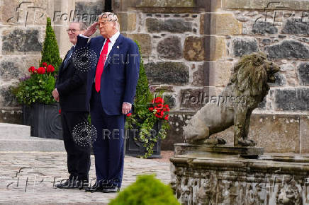 U.S. President Donald Trump visits Scotland