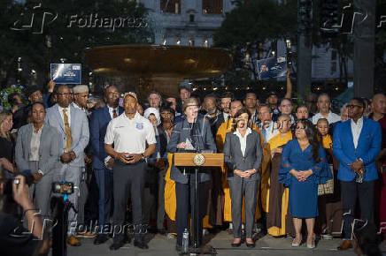 Vigília de oração multirreligiosa em homenagem às vítimas do tiroteio em Midtown Manhattan, Nova York, EUA - 29 de julho de 2025