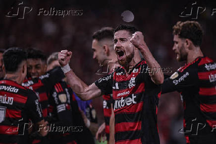 Partida válida pela Copa Libertadores da América entre Flamengo e Internacional