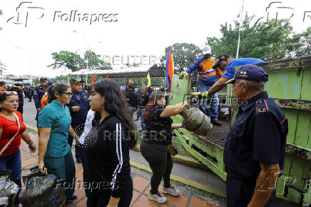Venezuela holds a military drill in Naguanagua