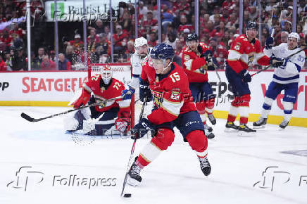 NHL: Stanley Cup Playoffs-Tampa Bay Lightning at Florida Panthers