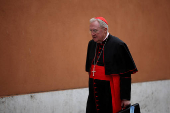 General congregation meeting ahead of the conclave to elect the next pope, as seen from Rome