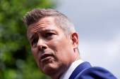 U.S. Transportation Secretary Sean Duffy speaks to the media in Washington