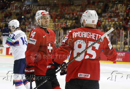 IIHF World Championships - Group B - Switzerland v Norway