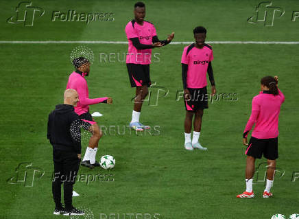Conference League - Final - Chelsea Training