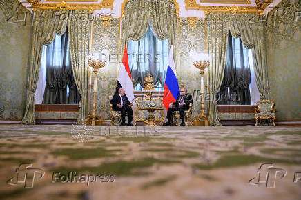Russia's President Putin meets Yemen's presidential council chief Al-Alimi in Moscow