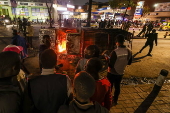 Street vendors protest in Nairobi against police harrassment
