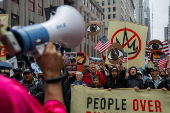 No Kings Protest against Donald Trump in New York