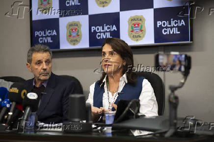 Coletiva de Imprensa sobre o assassinato do empresário em Interlagos