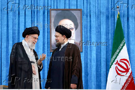 FILE PHOTO: 36th anniversary of the death of the leader of Iran's 1979 Islamic Revolution, Ayatollah Ruhollah Khomeini, at Khomeini's shrine in southern Tehran