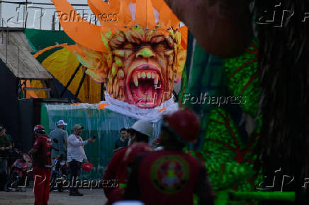 Movimentação de visitantes na Ilha de Parintins, no Amazonas