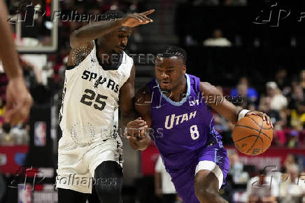 NBA: Summer League-Utah Jazz at San Antonio Spurs