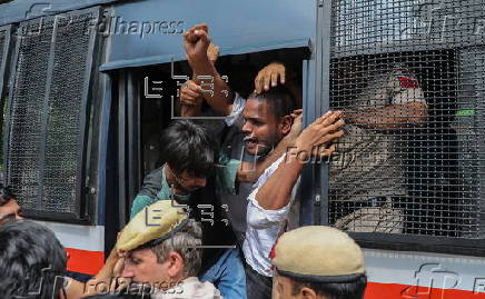 Protests in Delhi after student set herself on fire at college in Odisha