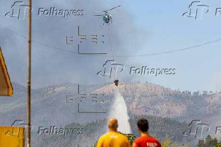 Forest fire in Portugal