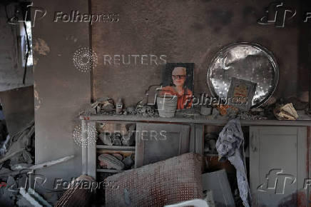 Israeli army demolishes the house of a Palestinian assailant, in Hebron