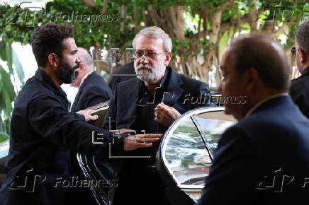 Secretary of the Supreme National Security Council of Iran Ali Larijani visit Beirut