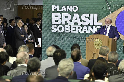 Presidente Lula anuncia MP Brasil Soberano