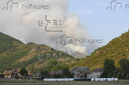 Incendio de Barniedo de la Reina (León)