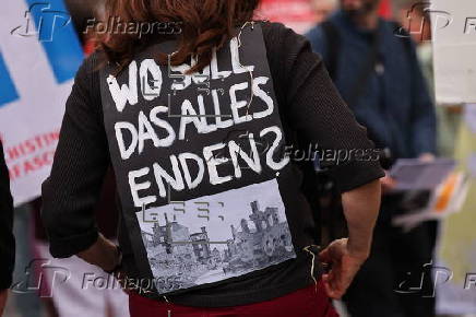 Rally commemorates Anti-War Day in Munich