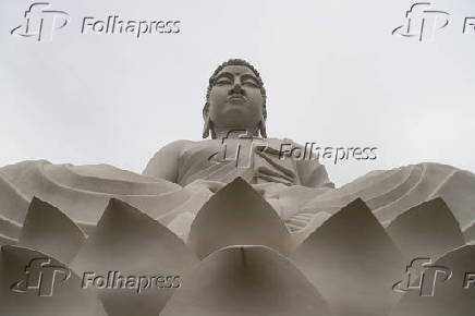 Estátua de buda em Ibiraçu (ES)