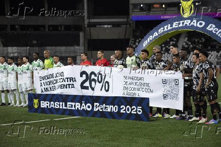 Partida entre Botafogo x Juventude no Nilton Santos.