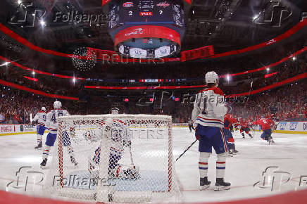 NHL: Stanley Cup Playoffs-Montreal Canadiens at Washington Capitals