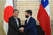 Japan-Chile summit meeting in Tokyo