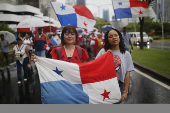 Mujeres panameñas marchan por derechos humanos y justicia social