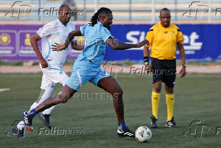 An exhibition match as part of a 