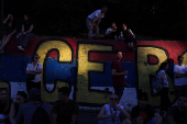 Anti-government protest in Belgrade