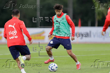 Entrenamiento selección de fútbol de Paraguay
