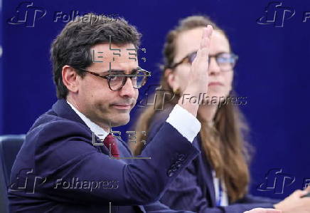 European Parliament session in Strasbourg