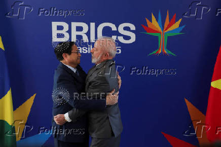 Brazil's President Lula meets with Ethiopian PM Abiy Ahmed Ali, in Rio De Janeiro